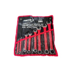 ENSEMBLE DE CLEFS PLAT CRENEAU 8 PCS COUVERT